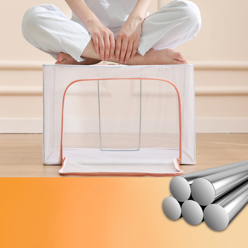 Faltbare, durchsichtige PVC-Aufbewahrungsbox mit großem Fassungsvermögen Faltbare, durchsichtige PVC-Aufbewahrungsbox mit großem Fassungsvermögen