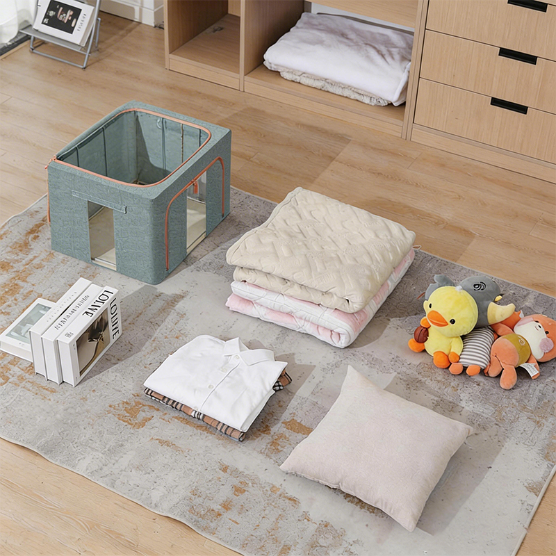 Organizer für Aufbewahrungsboxen für Bettwäsche im Haushalt