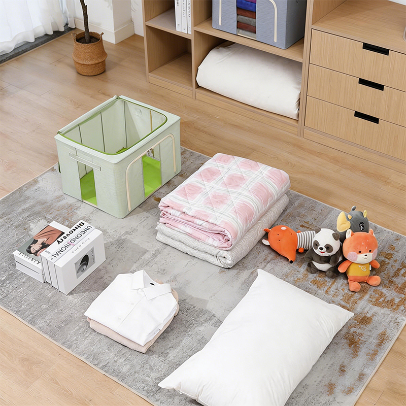 Zusammenklappbare, staubdichte Aufbewahrungsbox aus 600D Oxford-Gewebe