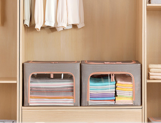 Material zur Herstellung von Aufbewahrungsboxen.